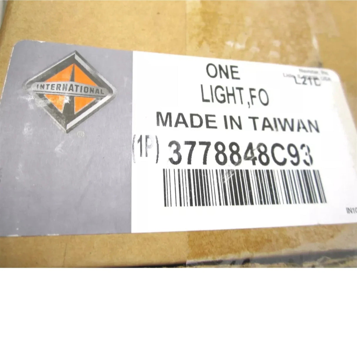 3778848C93 International Fog Light LED Selective Yellow Slim Bracket - Truck To Trailer