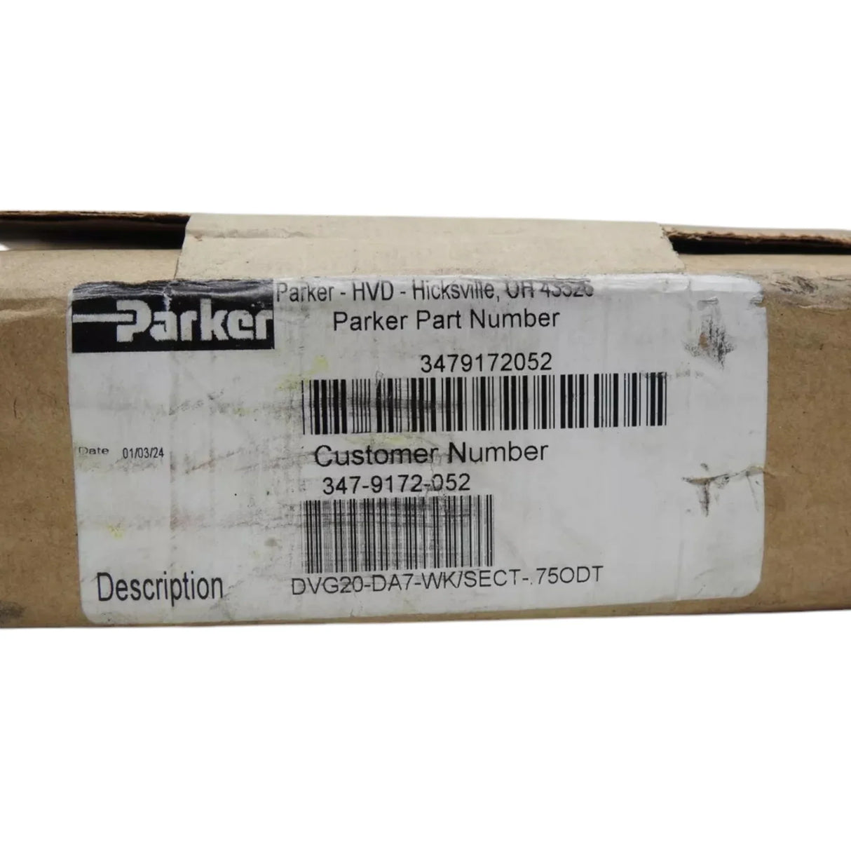 3479172052 Parker Hydraulic Valve - Truck To Trailer