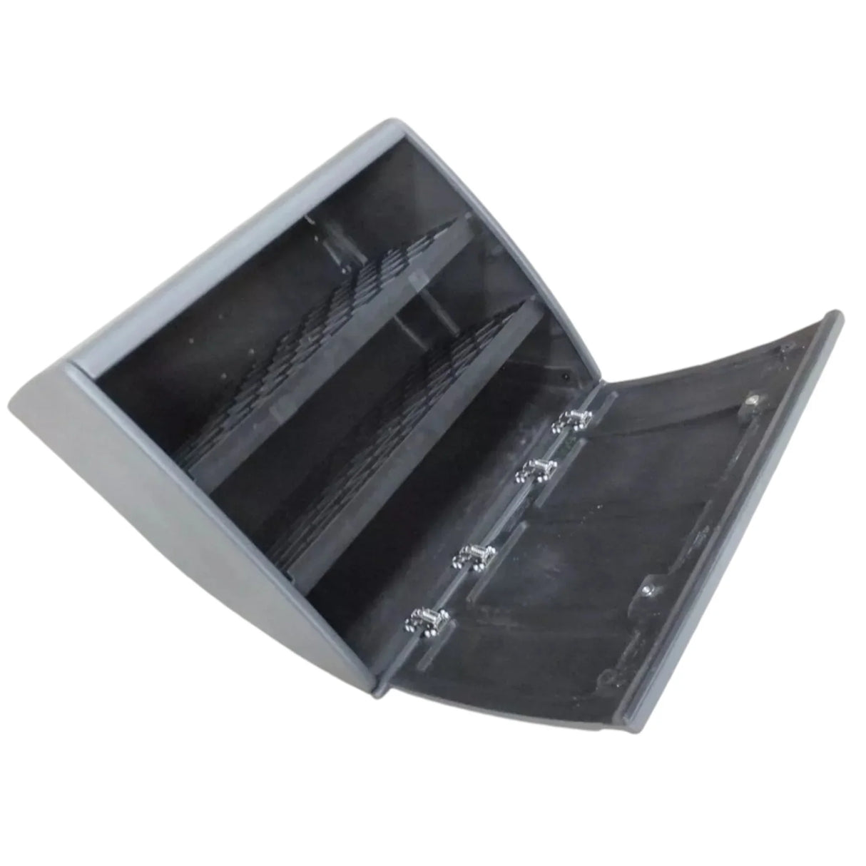 3709440C93 International Box Console Air Line DBL Assembly Left Hand SS W/Wood - Truck To Trailer