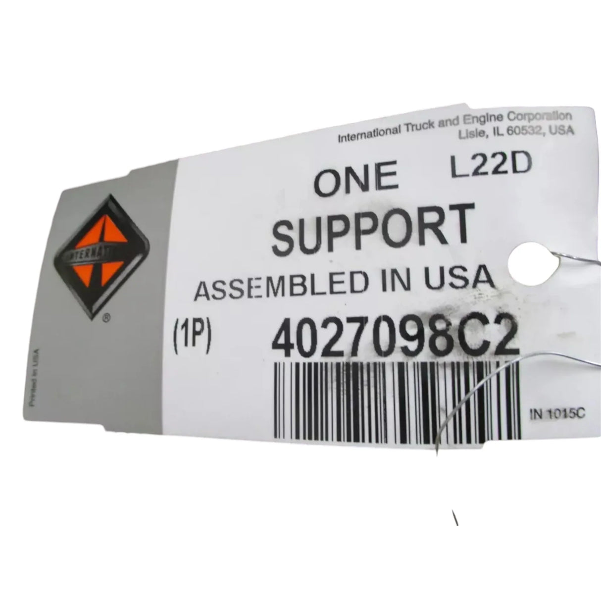 4027098C2 International Support Casting Vertical A - Truck To Trailer