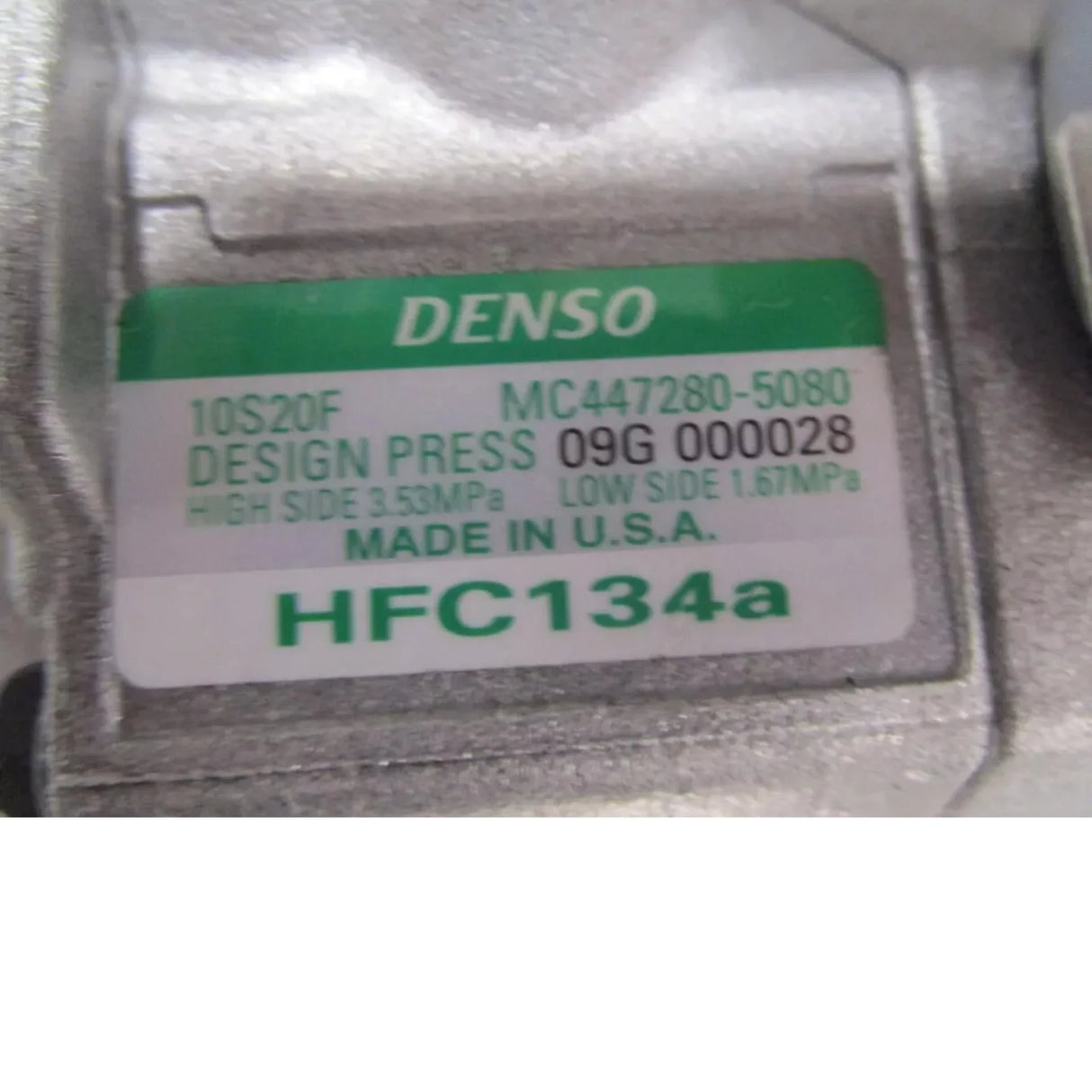 10S20F Denso AC Compressor For Cadillac, Chevrolet, GMC, Hummer - Truck To Trailer