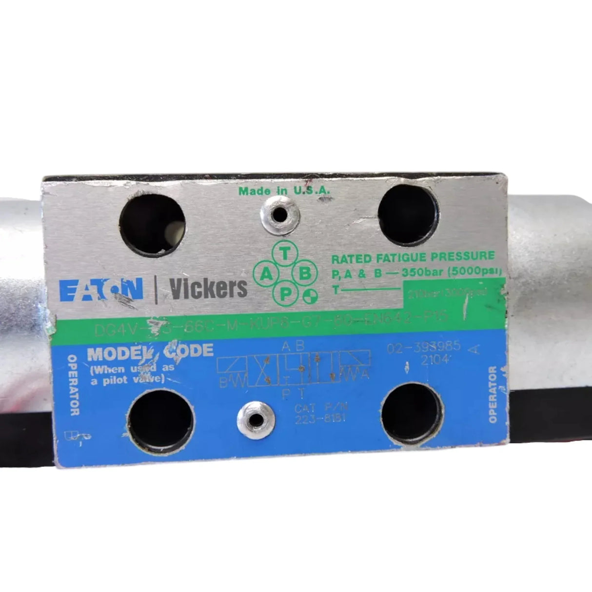 223-8181 Cat Valve Group Solenoid For Backhoe Loader 416D 420D 424B 424B - Truck To Trailer