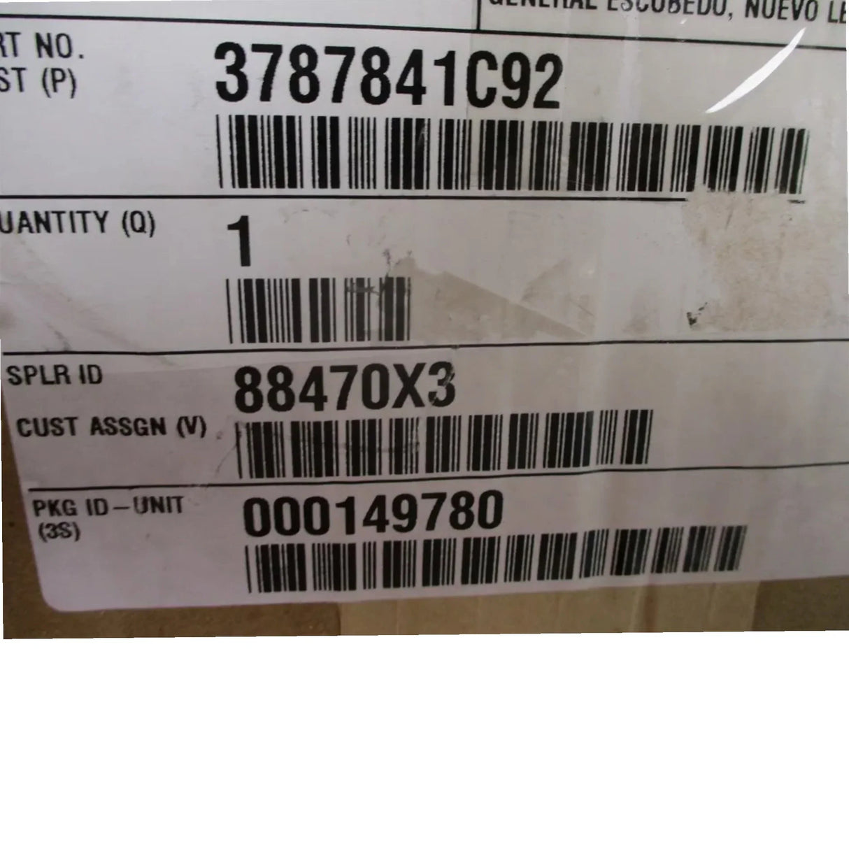 3787841C92 International Heated Chrome Right Hand Hood Mirror - Truck To Trailer