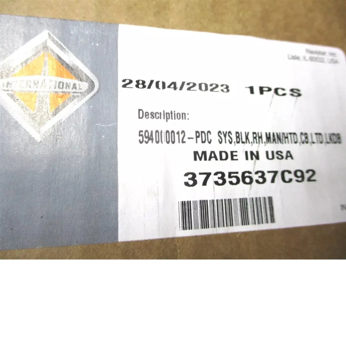 3735637C92 International Miror, Rear View, R Prem- CB Radio Radio- Height-Lite-CVX-LD - Truck To Trailer