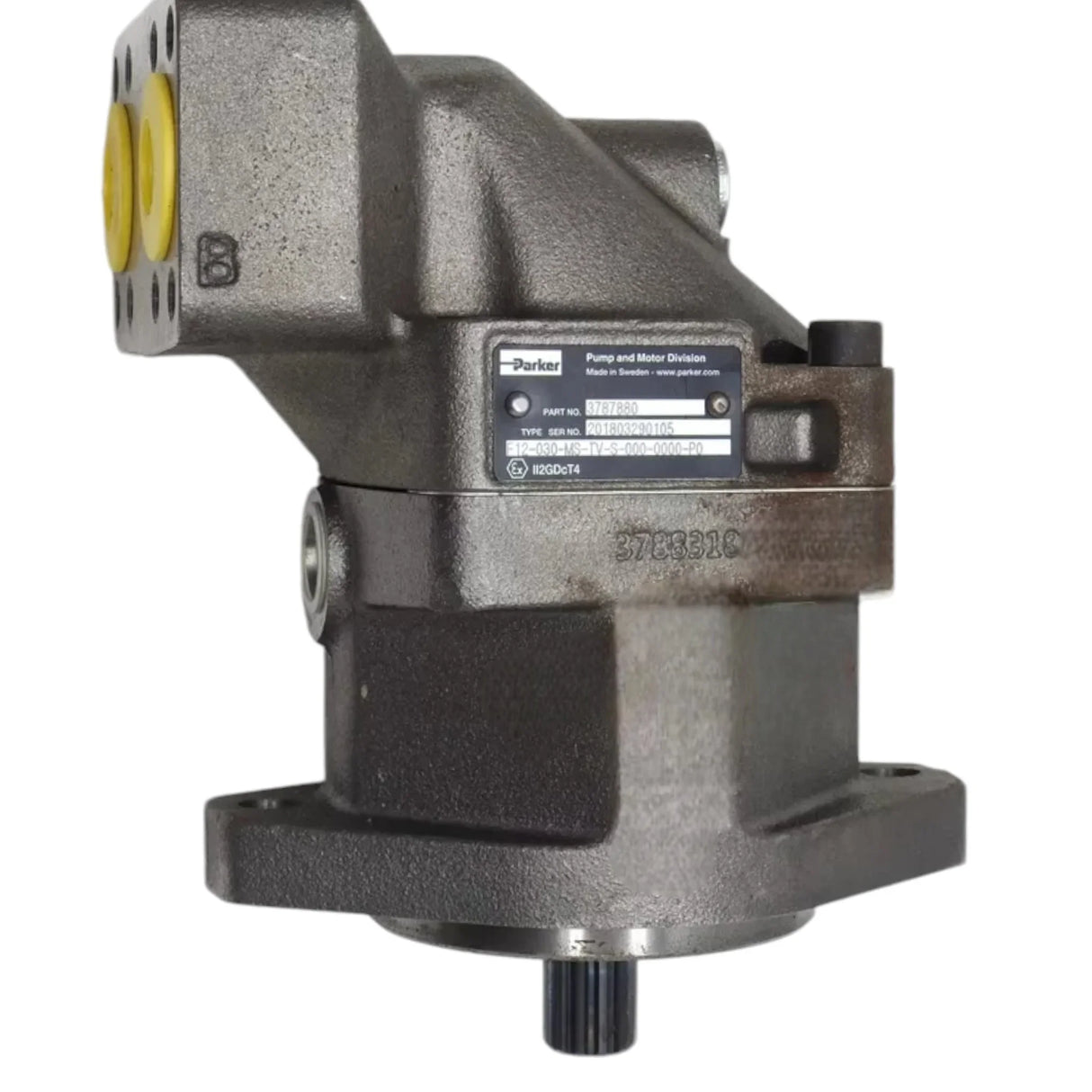 3787880 Parker Bent Axis Fixed Series F12-030-MS-TV-S-000-0000-P0 F12-030 - Truck To Trailer