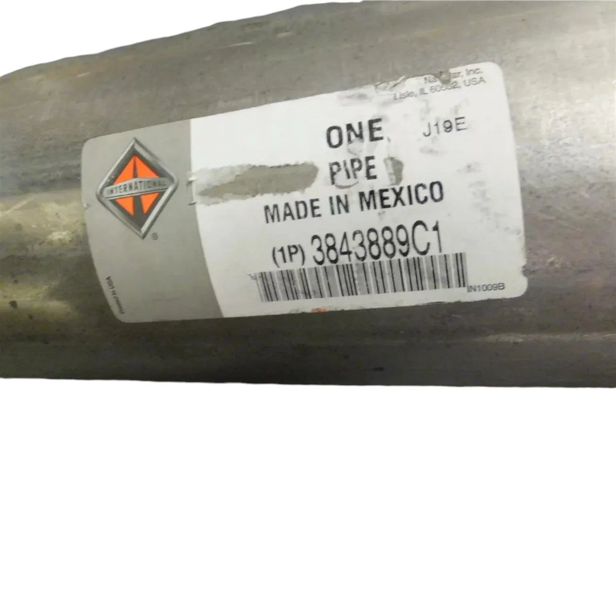 3843889C1 International Pipe Tail Straight - Truck To Trailer