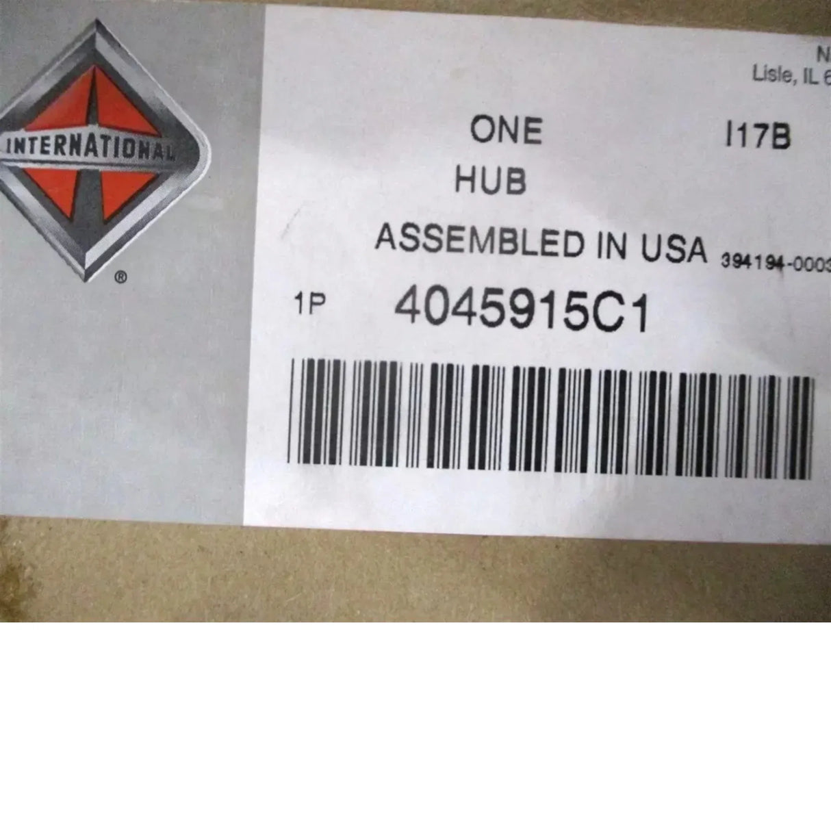 4045915C1 International Fan Clutch Drive Hub Spacer - Truck To Trailer