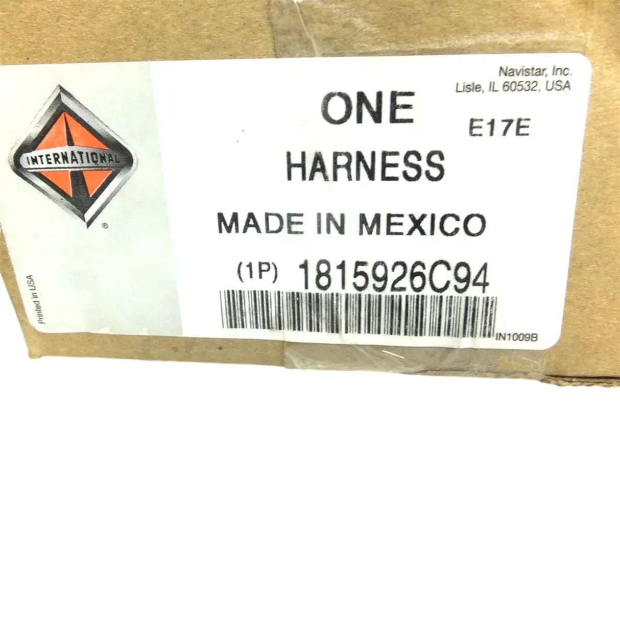 1815926C94 International Electrical Engine Wiring Harness - Truck To Trailer