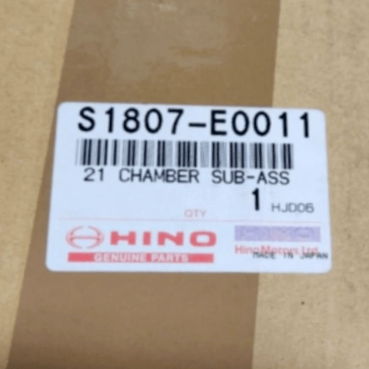 S1807E0011 Genuine Hino DOC Diesel Oxidation Catalyst - Truck To Trailer