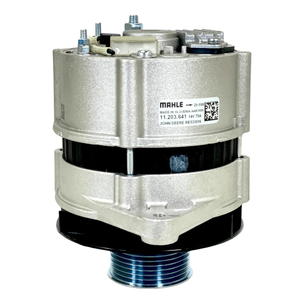 RE533516 Genuine John Deere Alternator 12V 75A - Truck To Trailer