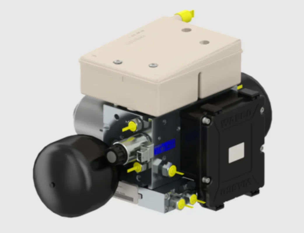 4008518867 Genuine Wabco Hydraulic Compact Unit (HCU) ECU 10 R2 ATC PB 500k - Truck To Trailer