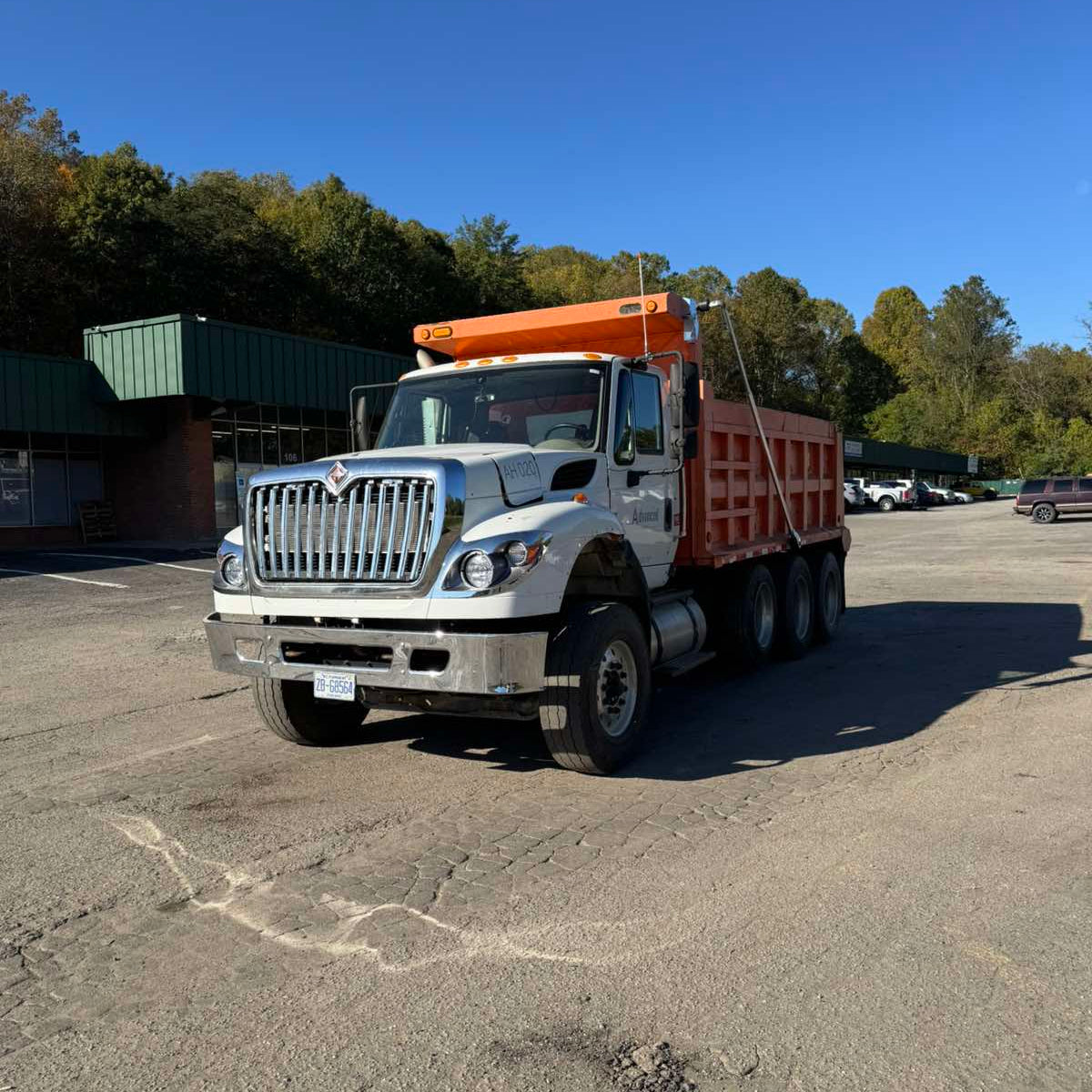 2013 International Work Star 7600 Tri-Axle Dump Truck