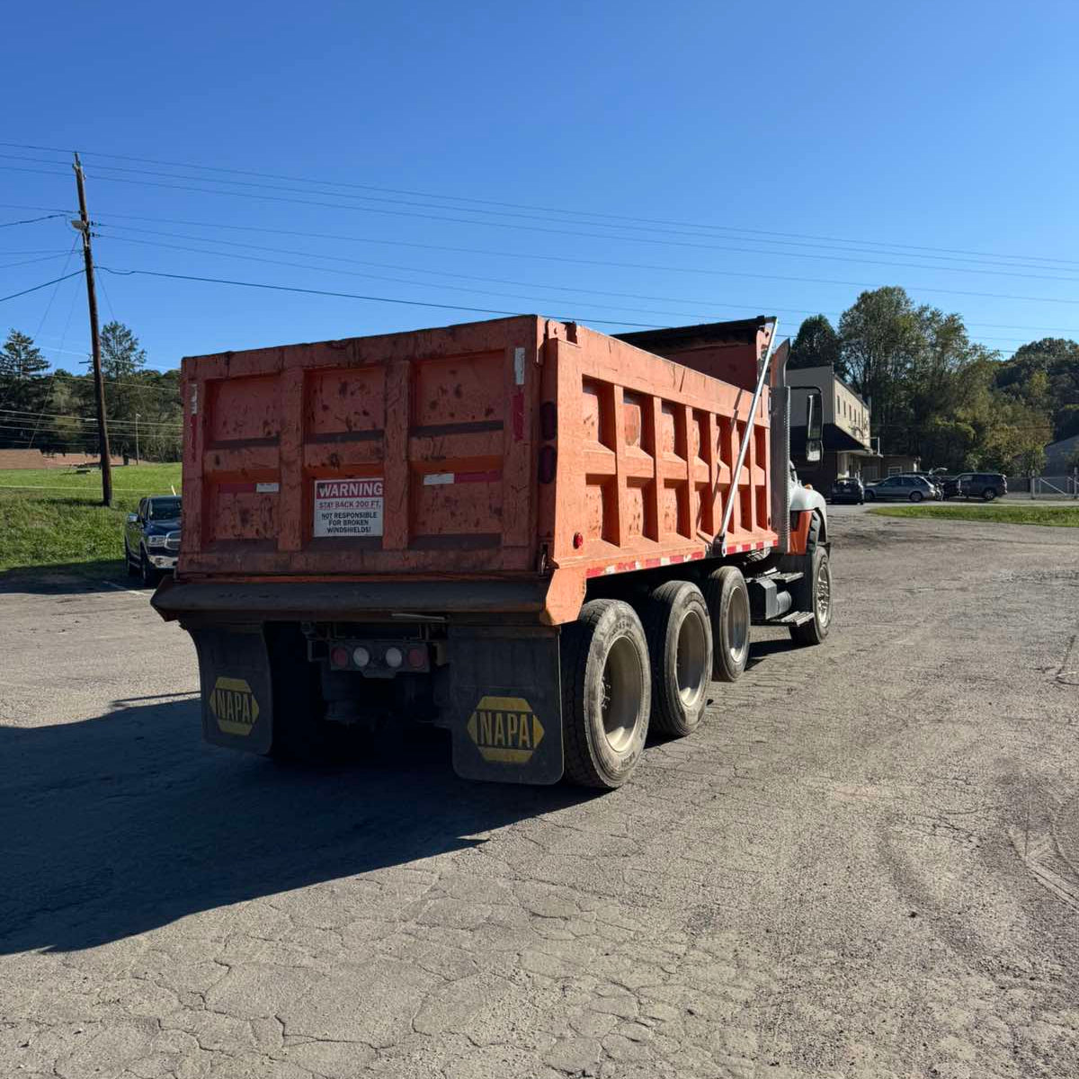 2013 International Work Star 7600 Tri-Axle Dump Truck