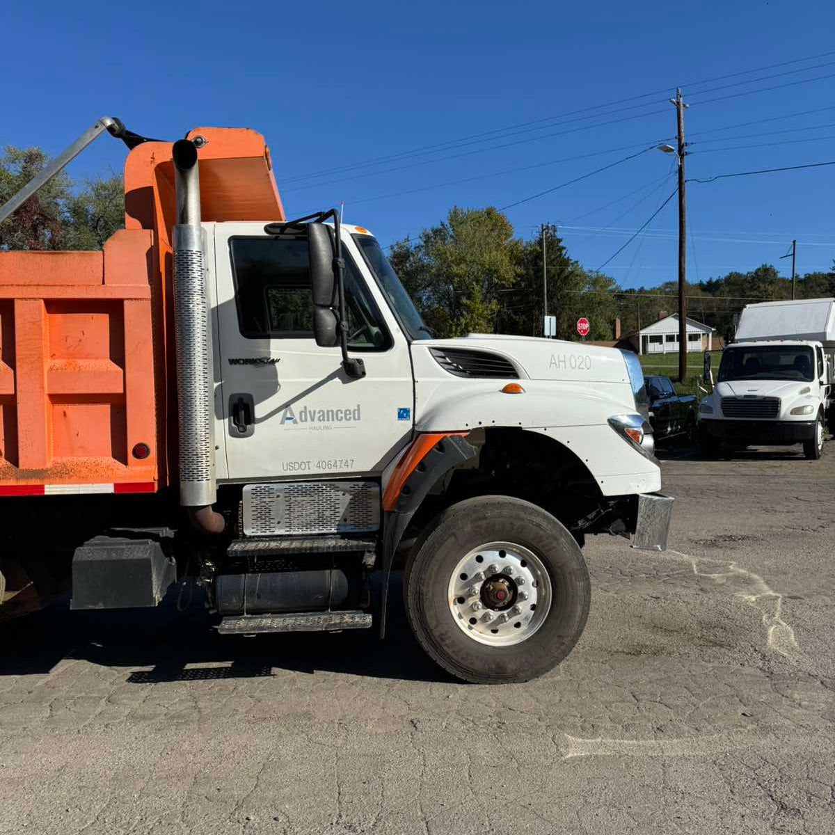 2013 International Work Star 7600 Tri-Axle Dump Truck