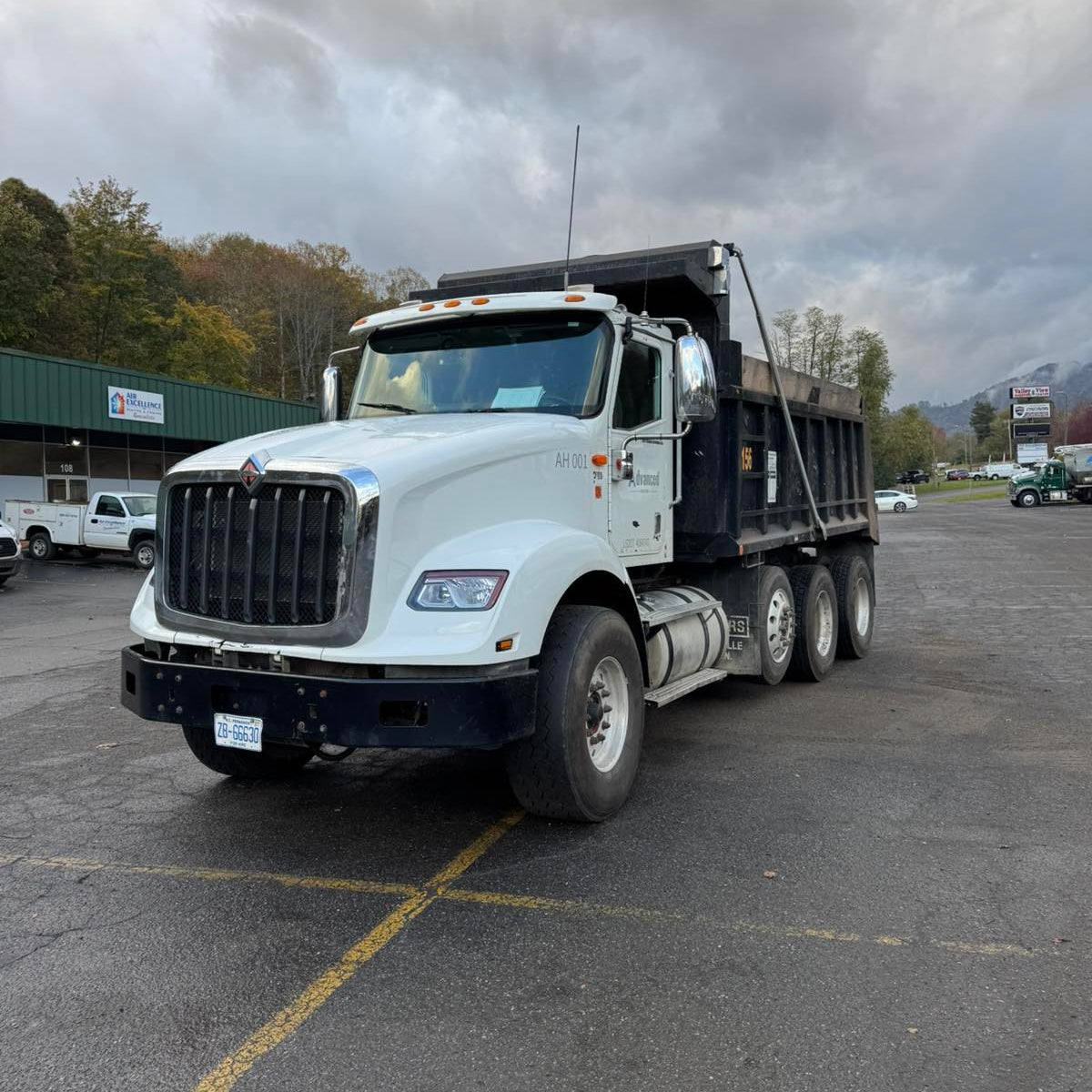 2018 International HX620 Tri-Axle Dump Truck