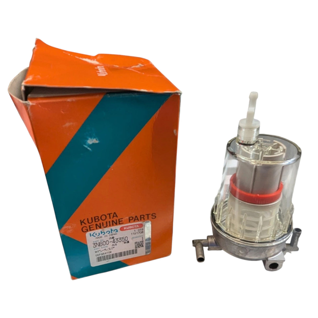 3N600-43350 Genuine Kubota Separator