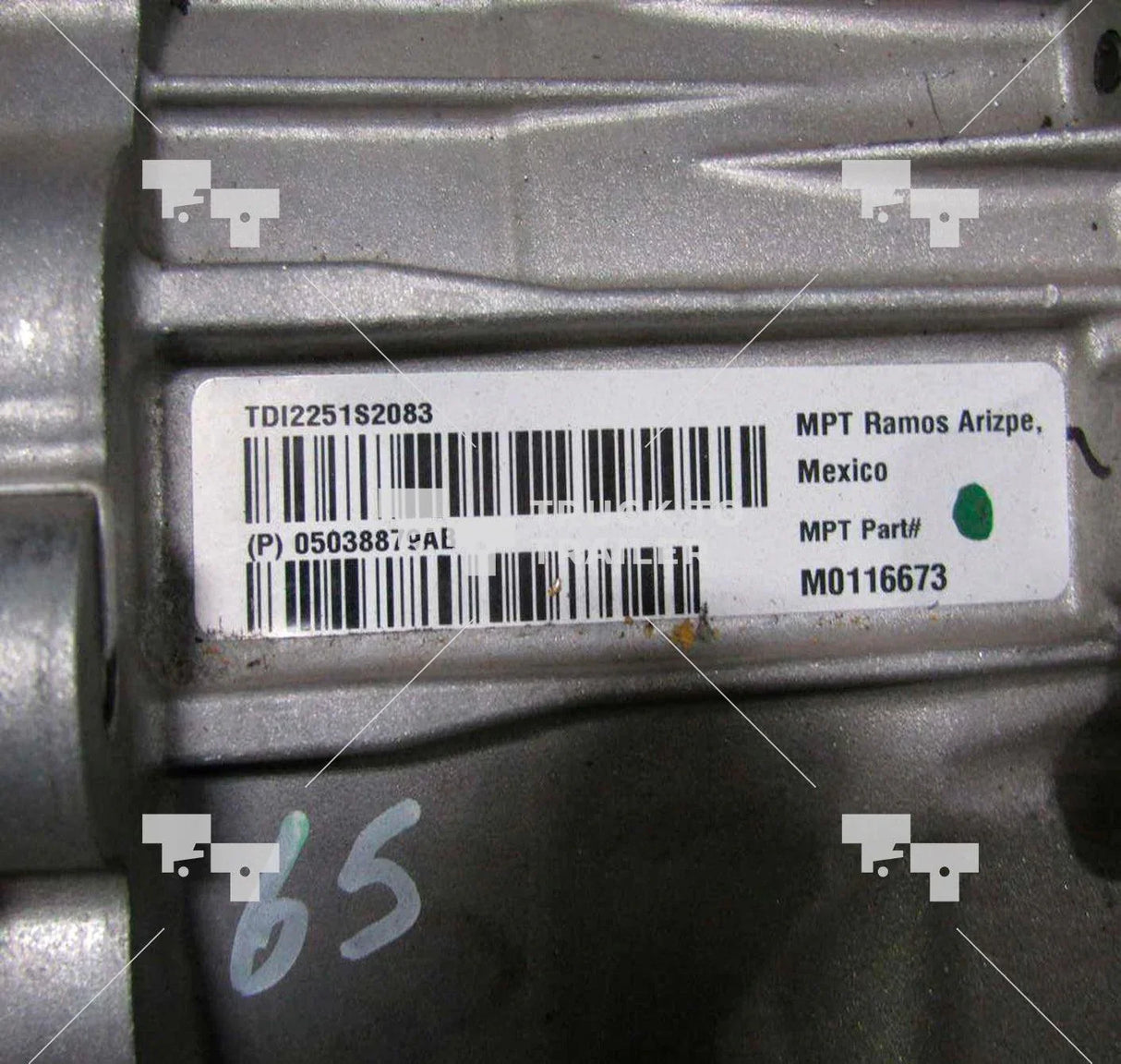05038879Ab Genuine Mopar Transfer Case For Durango Grand Cherokee - Truck To Trailer