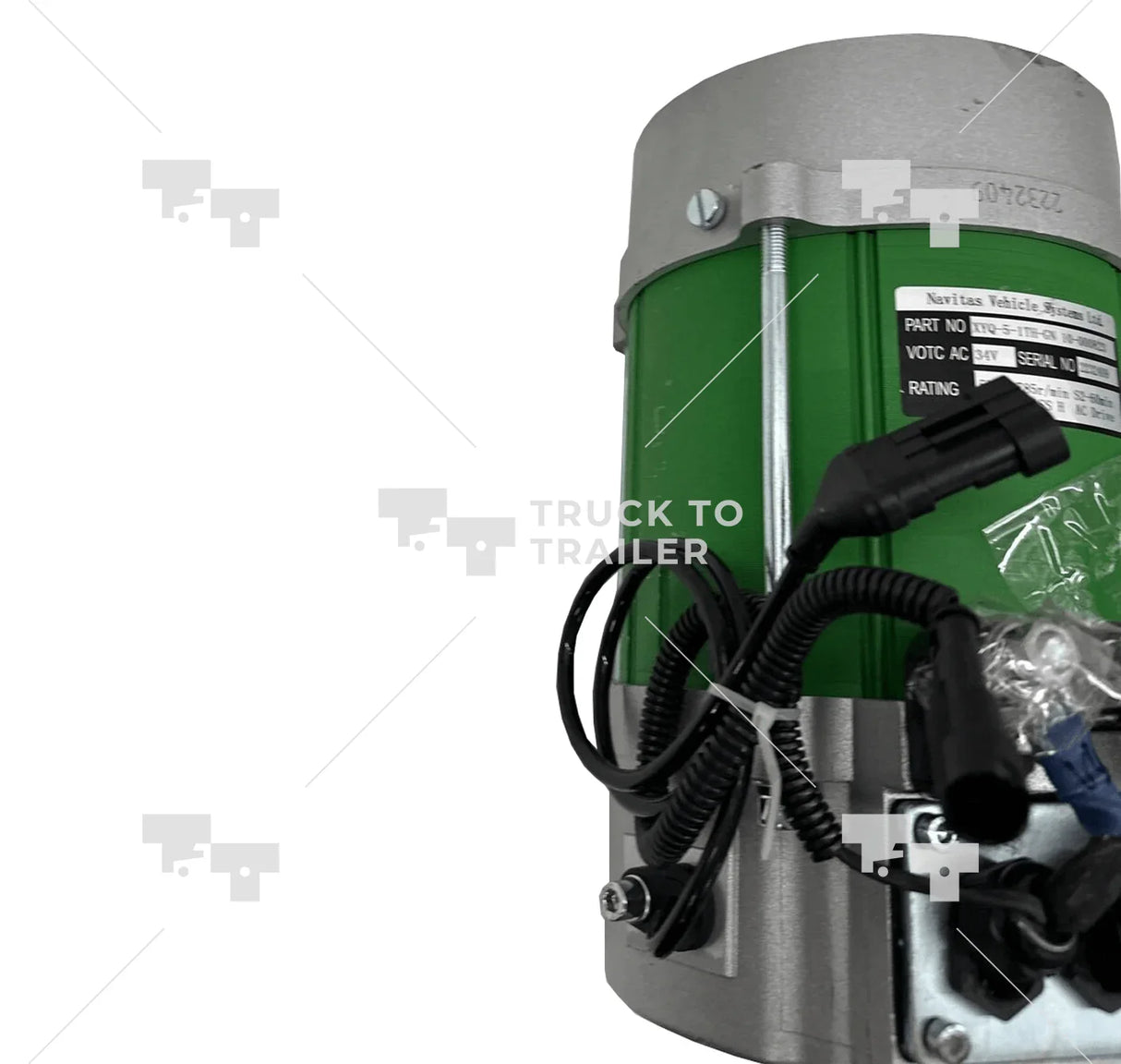 10-000823 Genuine Navitas High Performance Ac Golf Car Motor Mac823 - Truck To Trailer