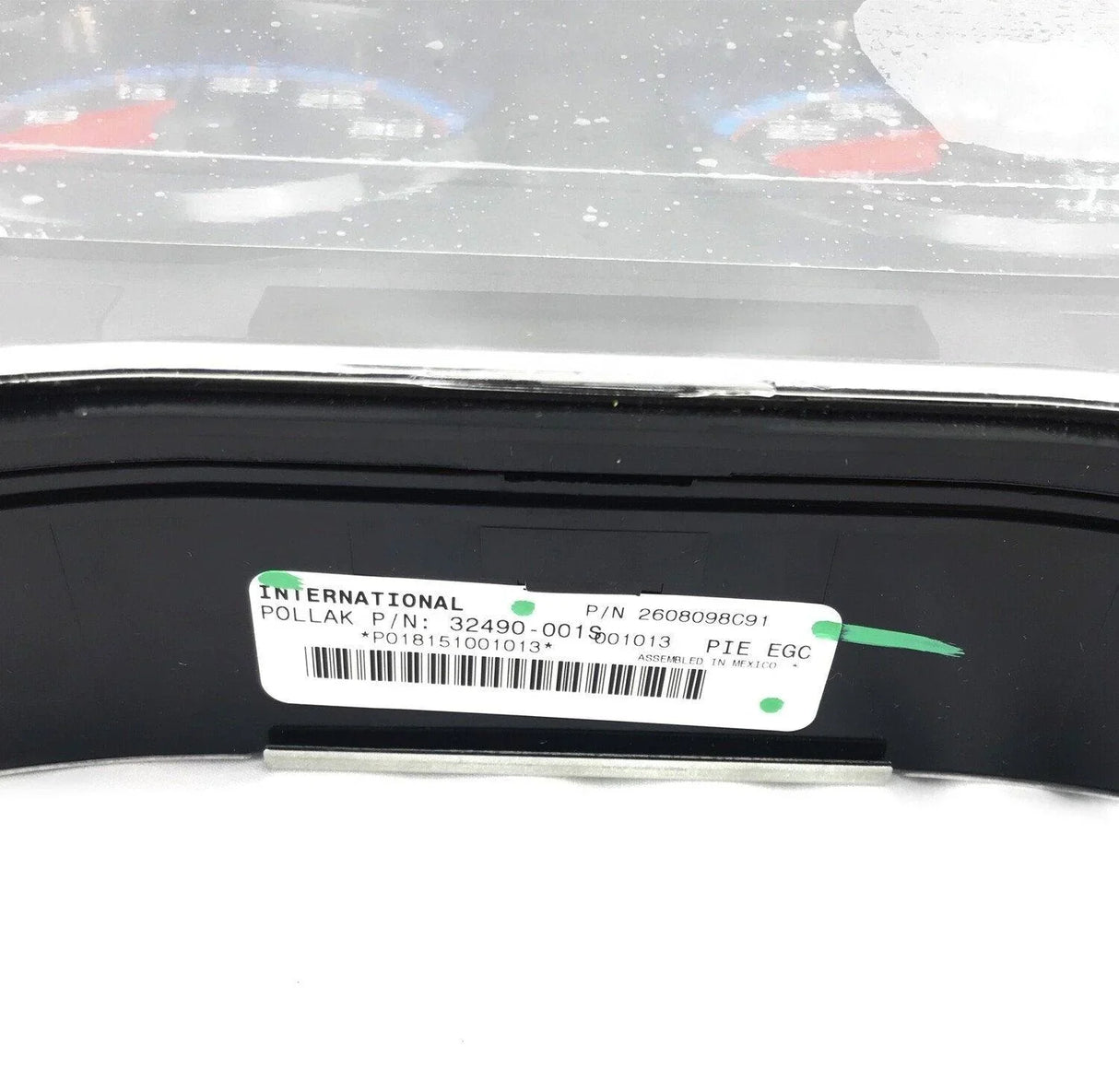 2608098C91 32490-001S International Instrument Cluster Speedometer Pollak - Truck To Trailer