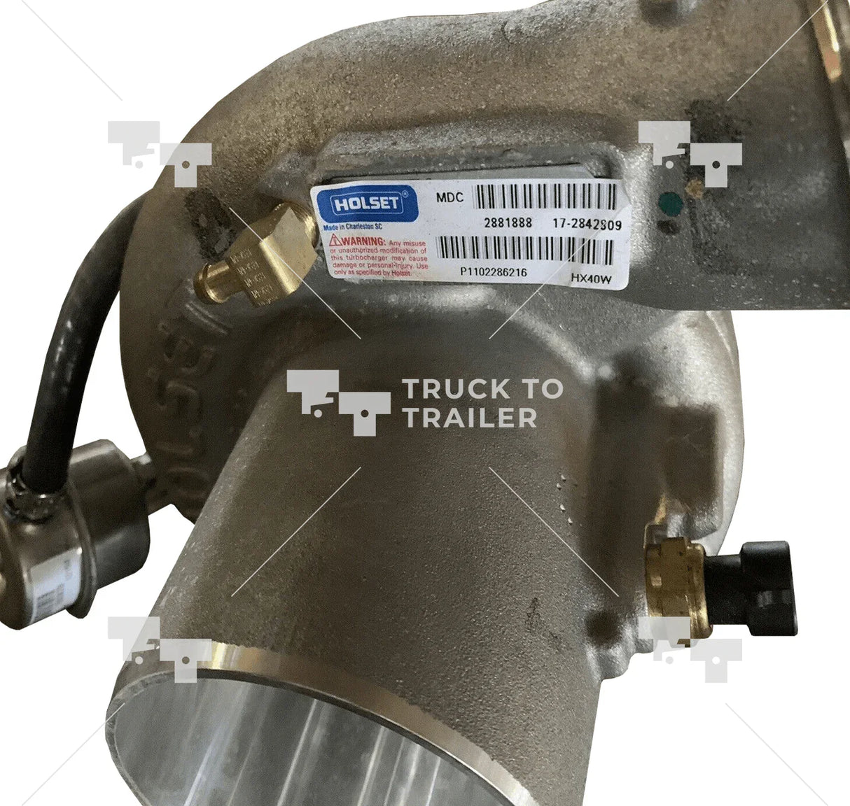 2881888 Genuine Cummins Turbocharger Hx40W - Truck To Trailer