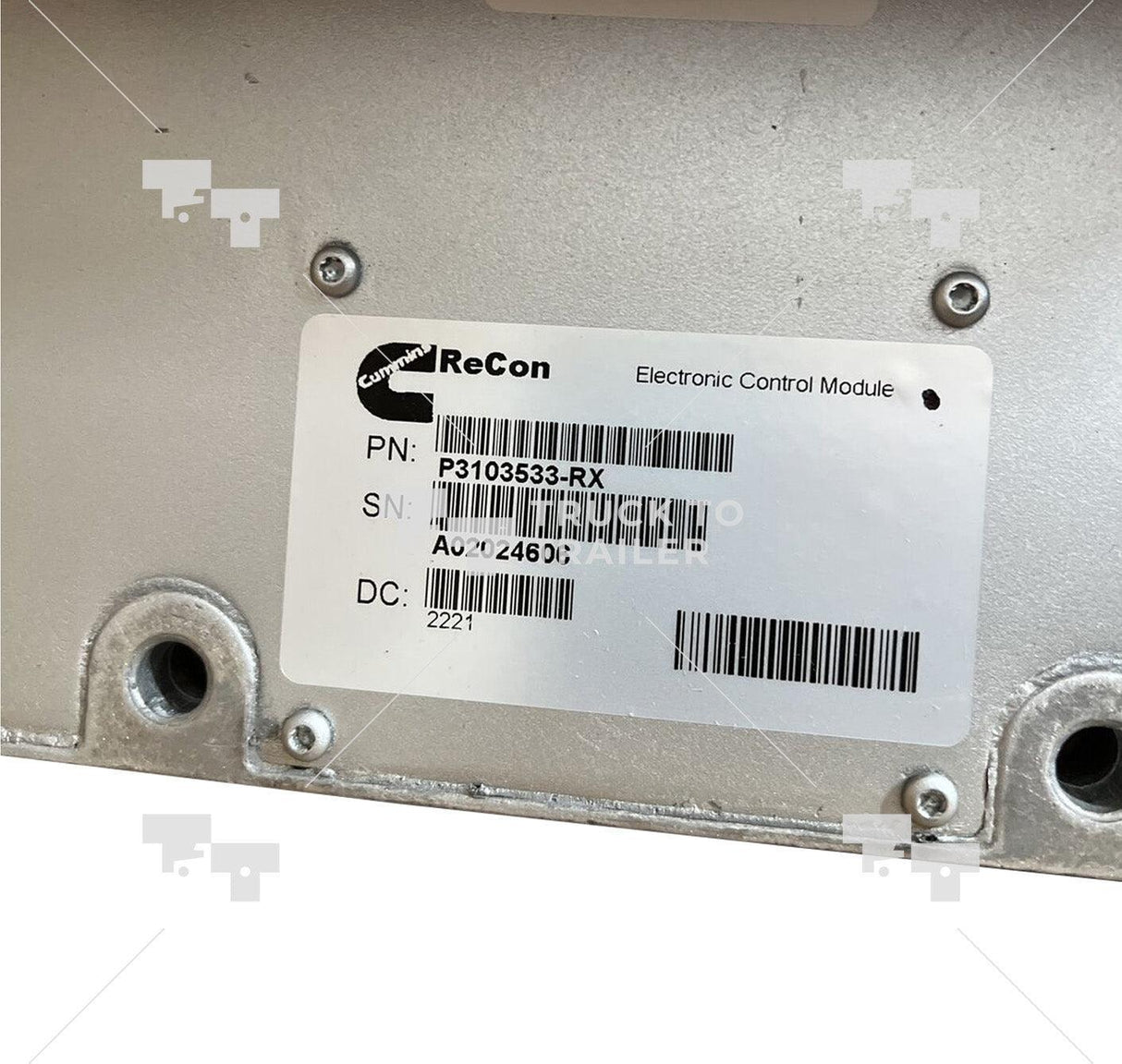 3103533NX Genuine Cummins Ecm Engine Control Module - Truck To Trailer