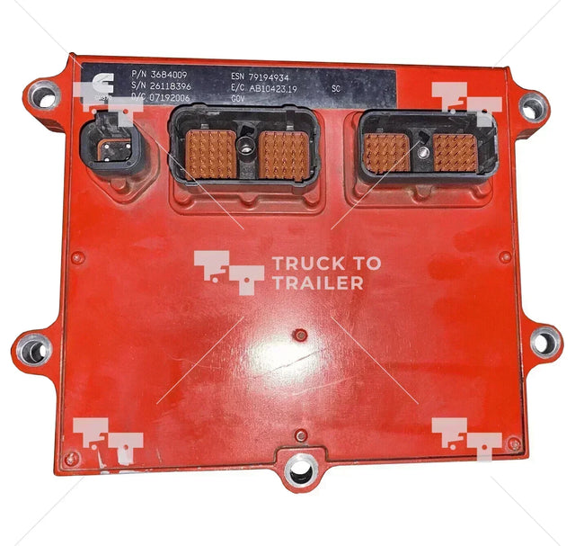 3683287RX Genuine Cummins Electronic Control Module Ecm New Take Off - Truck To Trailer