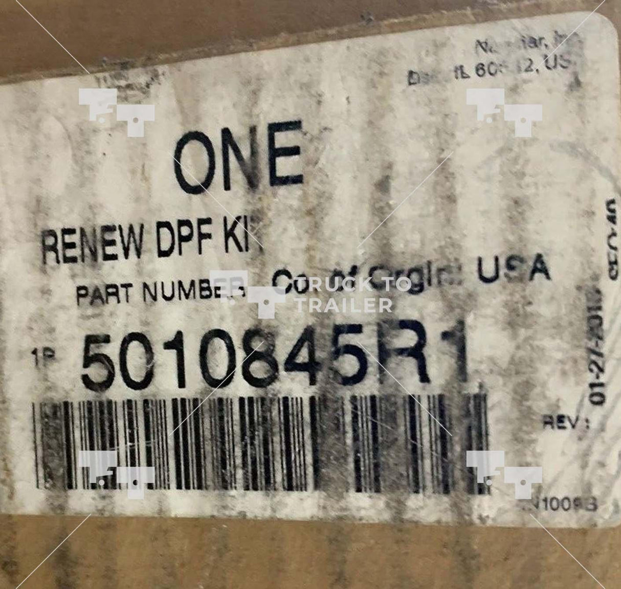 5010845R1 Genuine International Dpf Diesel Particulate Filter - Truck To Trailer