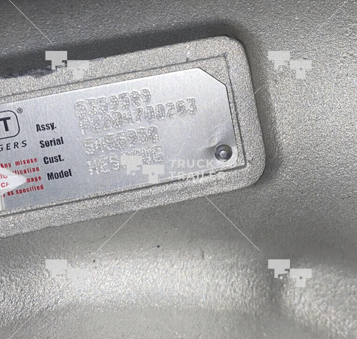 5456950 Oem Cummins Turbocharger He500Vg With Actuator For Cummins Qsx - Truck To Trailer