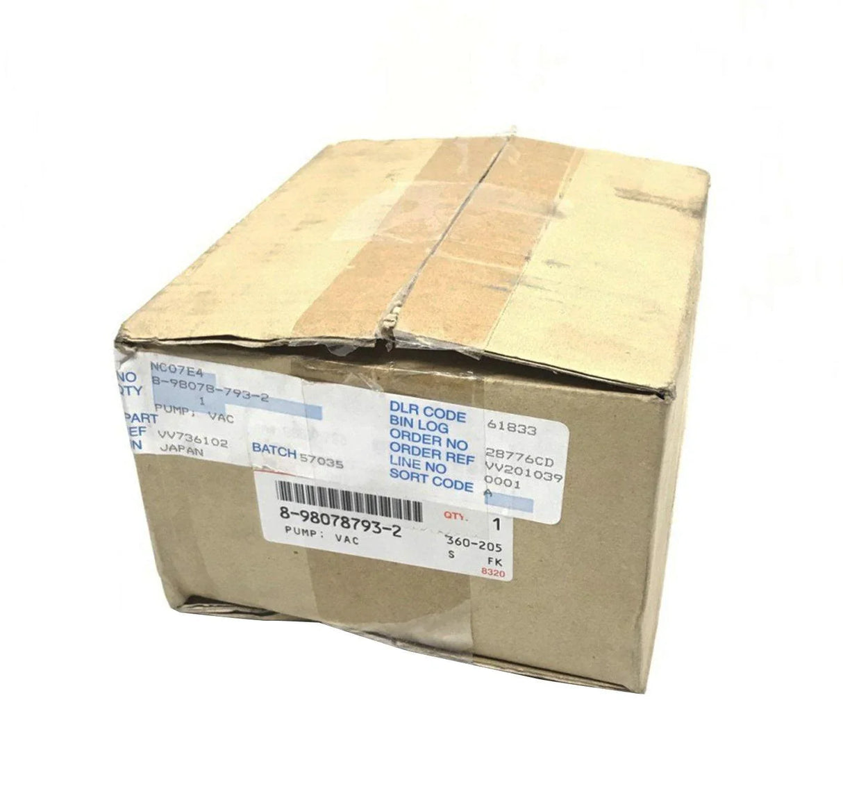 8-98078-792-2 Genuine Isuzu Vacuum Pump 8-98078793-2 For Isuzu Npr Nqr - Truck To Trailer