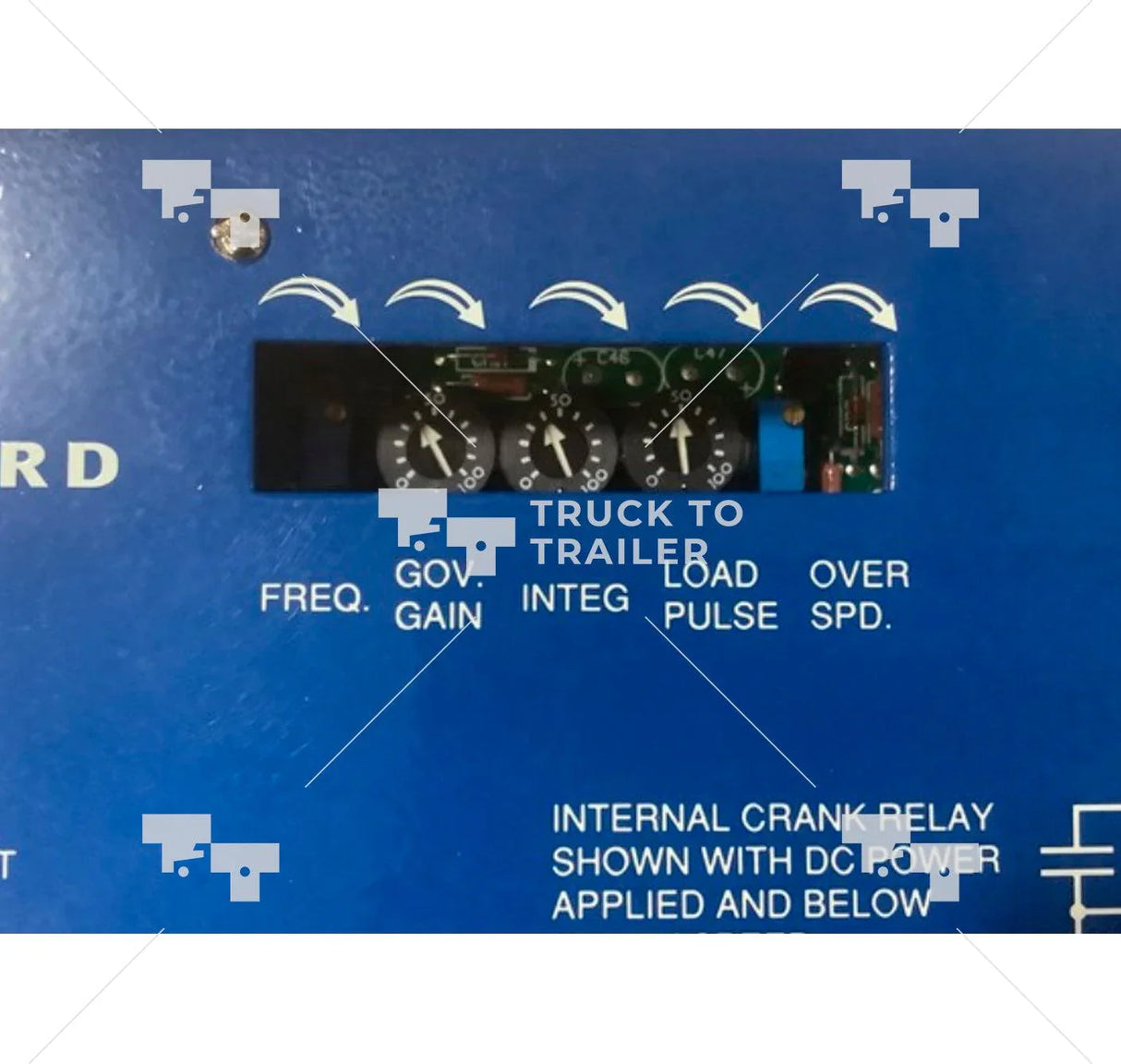 8270-1002 Genuine Woodward Diesel Engine Governor - Truck To Trailer