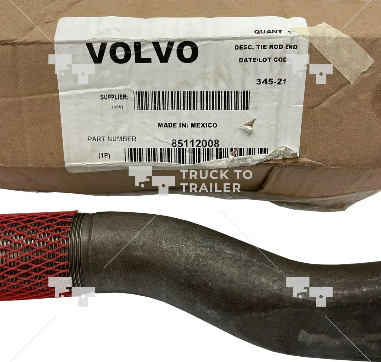 G15579760 Genuine Volvo Right Tie Rod End - Truck To Trailer