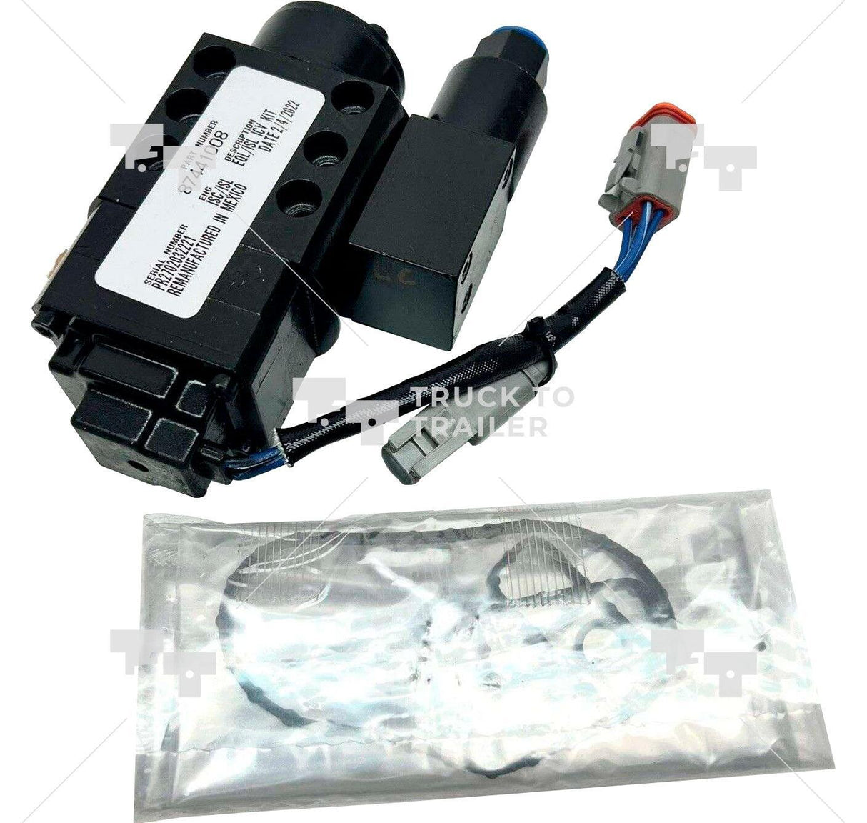 87441008 Genuine New Holland Caps Equalizer Icv Kit - Truck To Trailer