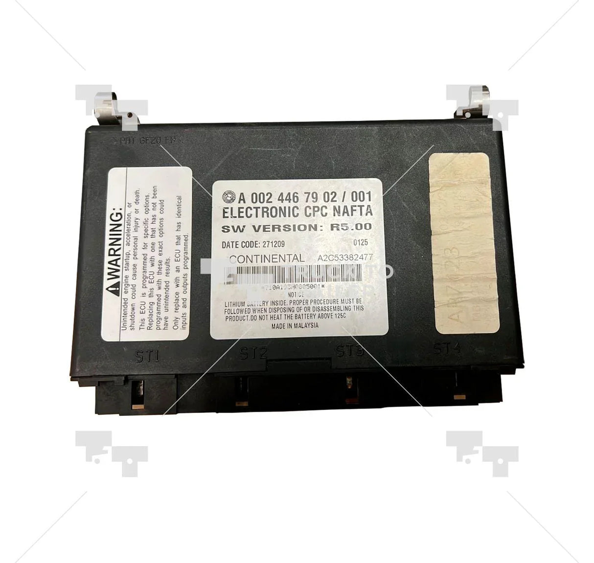 DDERA0024467502 Genuine Freightliner Ecu Cpc 2.0 Hdep Epa07 Rev 5.00 Used - Truck To Trailer