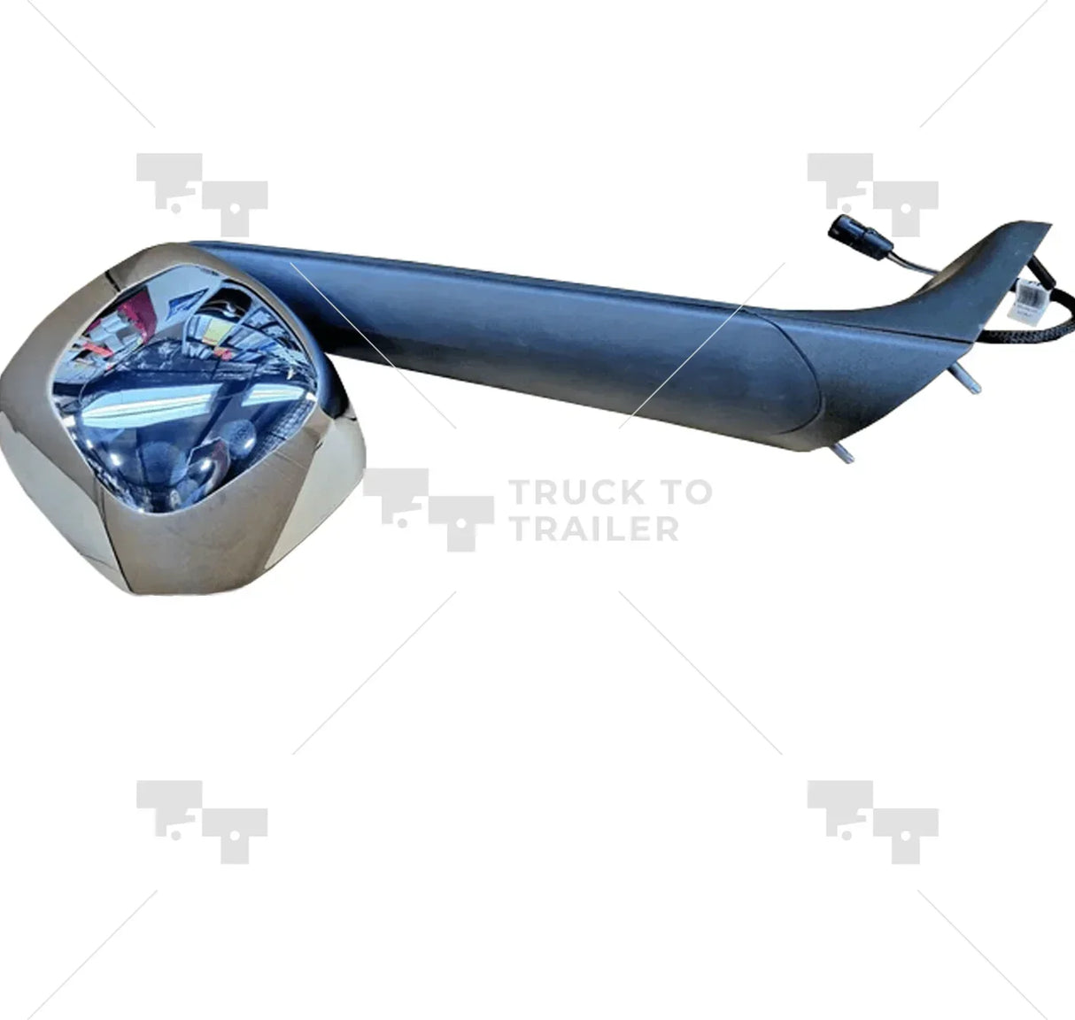 A2276915002 Genuine Freigtliner Mirror - Aux Hood Lh Chrome - Truck To Trailer