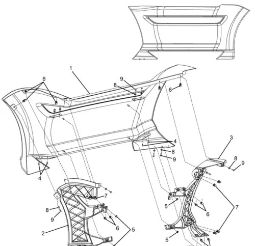 A33-1199-2001R Genuine Kenworth Rh Fairing Assembly - Truck To Trailer
