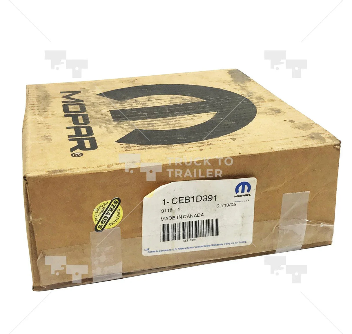 Ceb1D391 Oem Mopar Module Power Seat Memory - Truck To Trailer