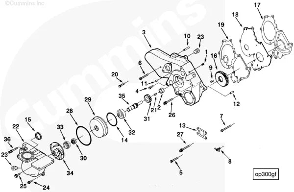 Cummins 102812 Pin Dowel - Truck To Trailer