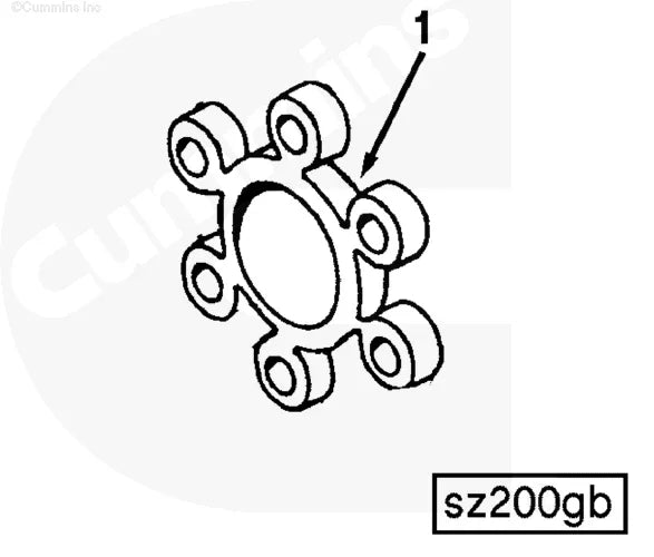 Cummins 138552 Fan Spacer - Truck To Trailer
