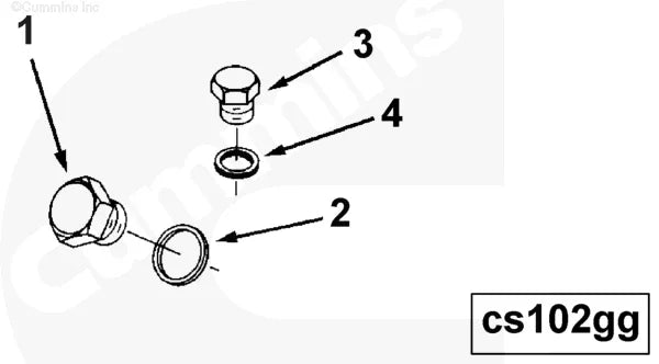 Cummins 138608 Glow Opening Plug - Truck To Trailer