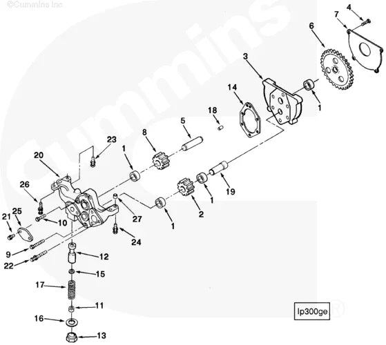 Cummins 151033 Cover Plate - Truck To Trailer