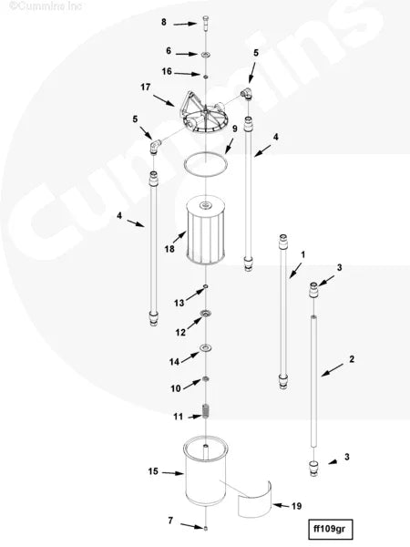 Cummins 151885 Compression Spring - Truck To Trailer