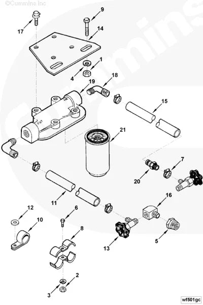 Cummins 210112 Corrosion Resistor Bracket - Truck To Trailer