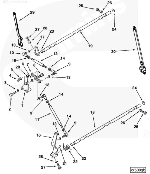 Cummins 210166 Ball Joint Truck To Trailer