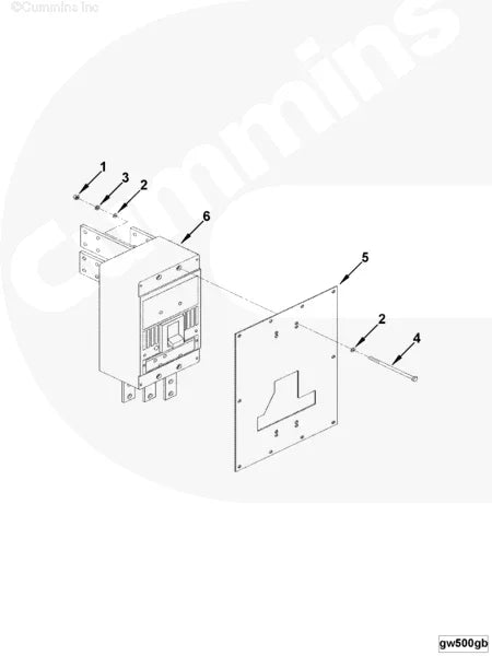 Cummins 3028227 Circuit Breaker - Truck To Trailer