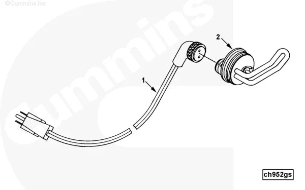 Cummins 3918597 Engine Heater - Truck To Trailer