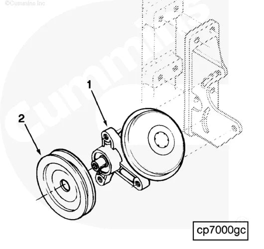 Cummins C0145055300 Vacuum Pump Truck To Trailer