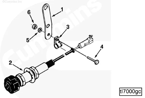 Cummins C0152024600 Throttle Control - Truck To Trailer