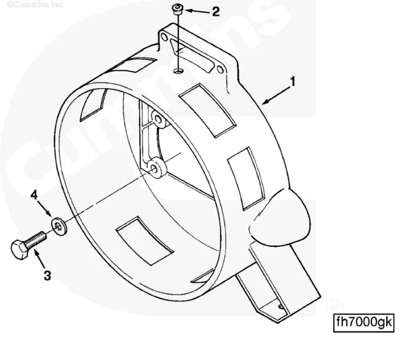 Cummins C0517026500 Expansion Plug Truck To Trailer