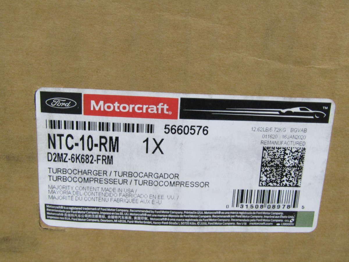 D2Mz-6K682-Frm Motorcraft Turbocharger - Truck To Trailer
