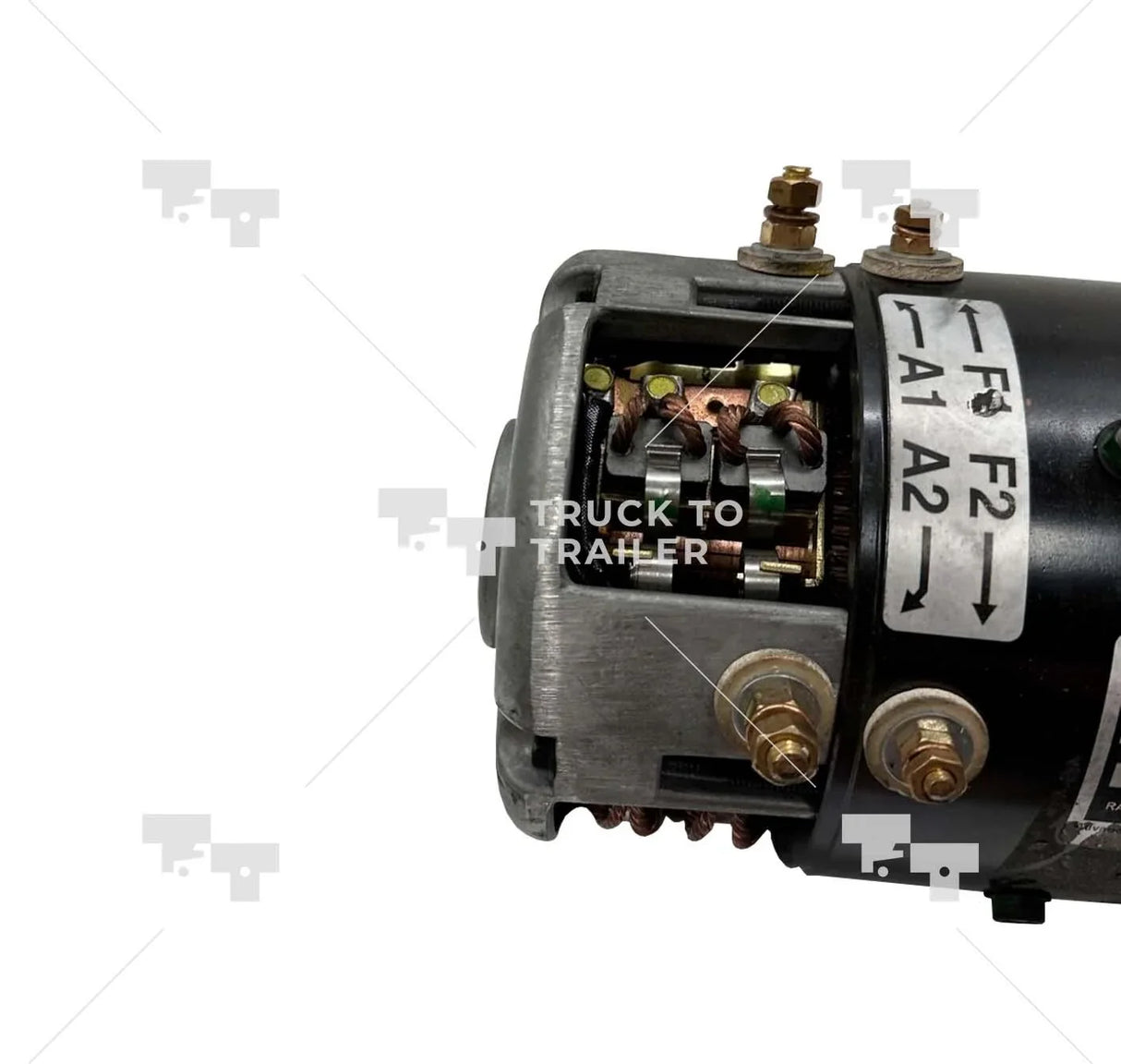 Da8-4013 Oem Nidec Drive Systems Electric Motor 48 Volt /3.7 Hp - Truck To Trailer